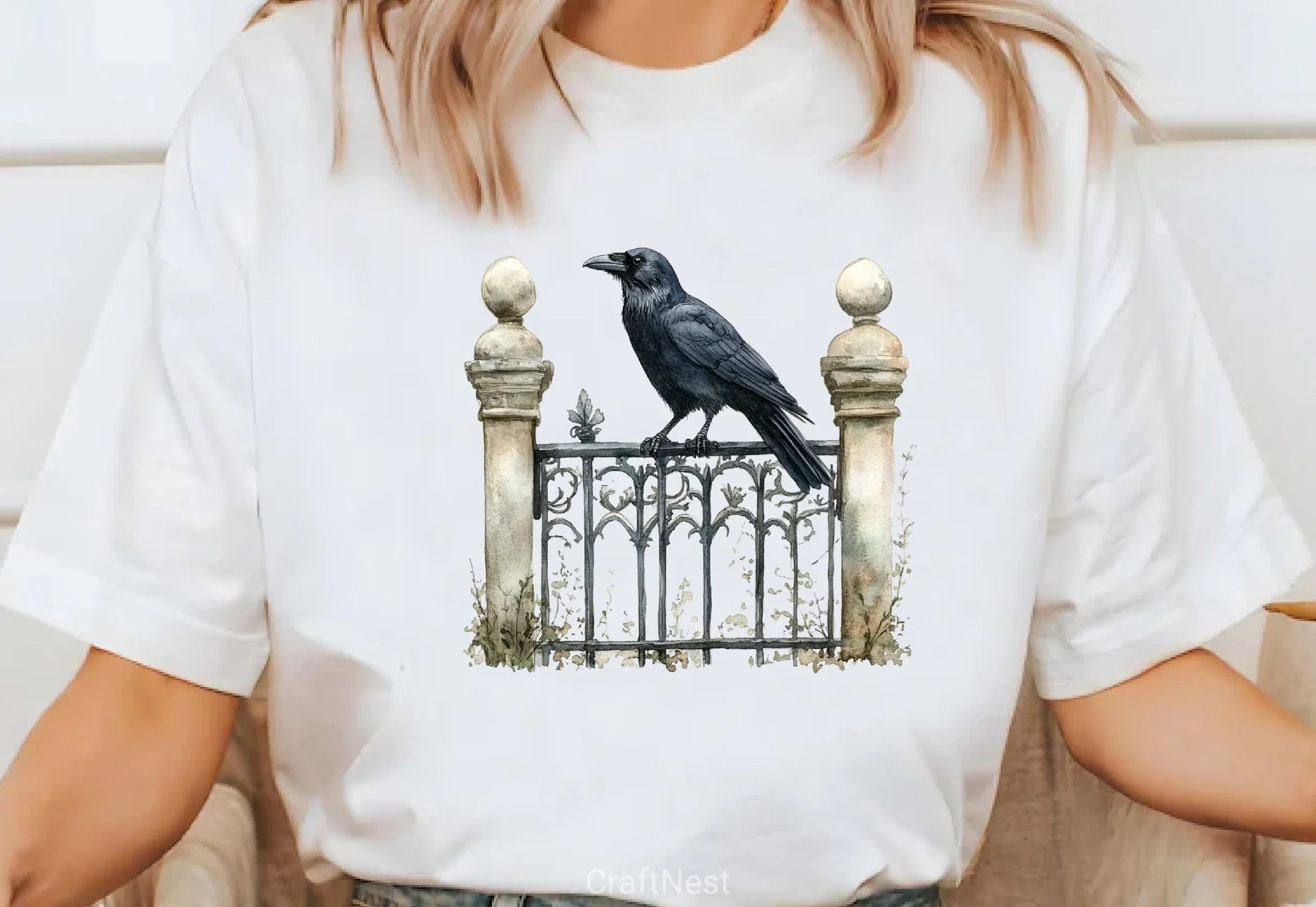 Gothic Raven Clipart Bundle - CraftNest - Digital Crafting and Art