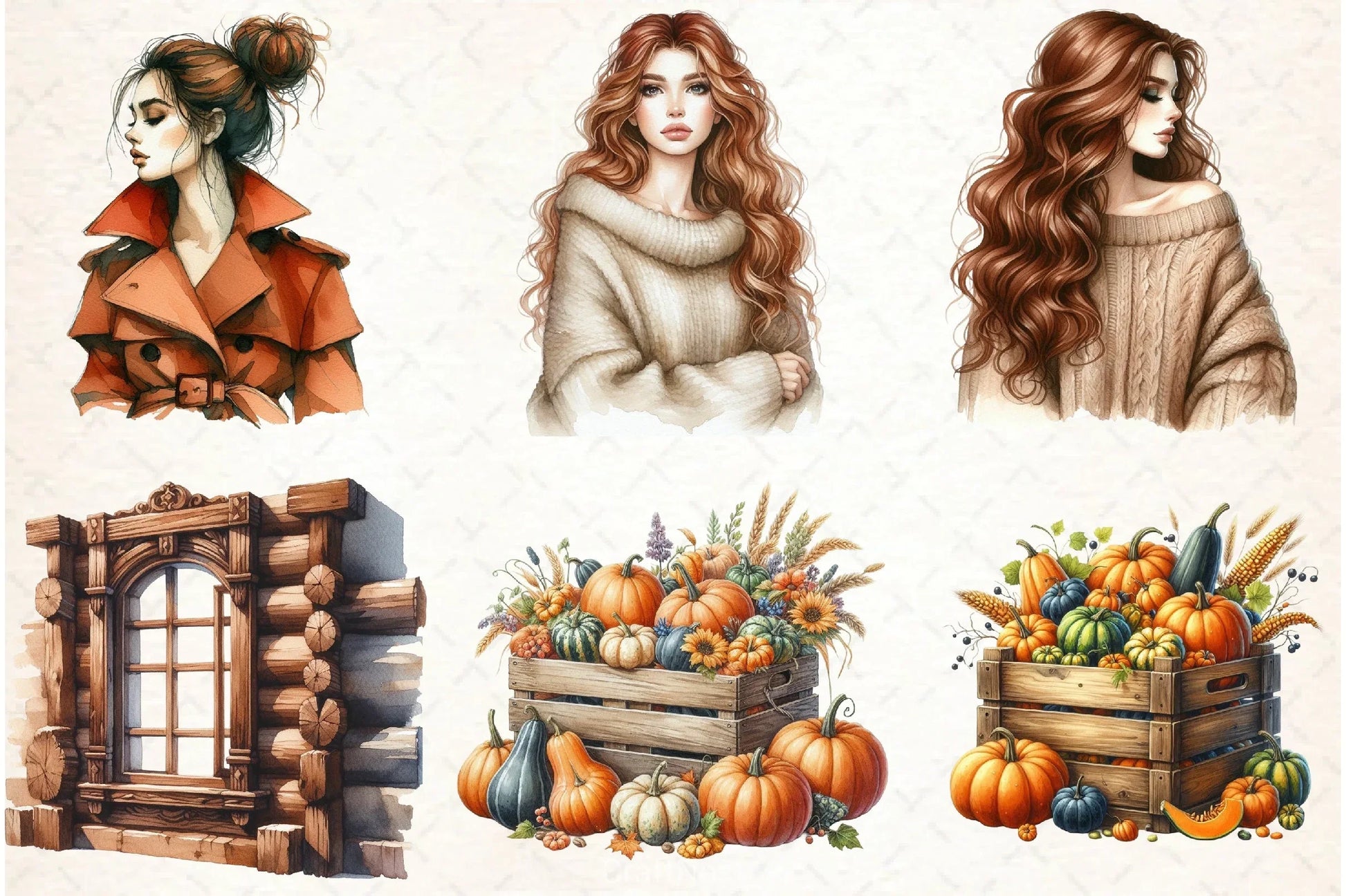 Autumn Clipart Bundle 11 - CraftNest - Digital Crafting and Art