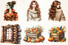 Autumn Clipart Bundle 11 - CraftNest - Digital Crafting and Art