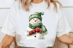 Christmas Snowman Clipart Bundle 15 - CraftNest - Digital Crafting and Art