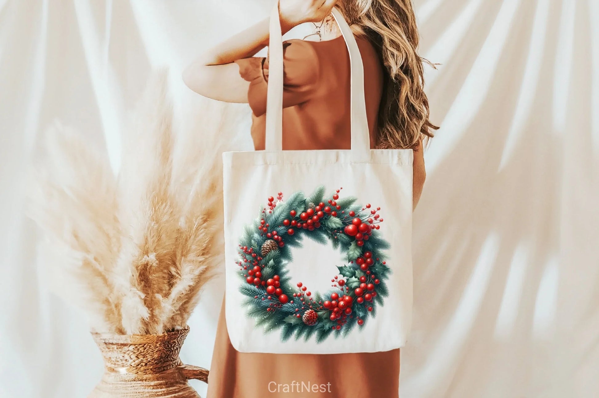 Red Christmas Clipart Bundle - CraftNest - Digital Crafting and Art