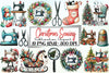 Christmas Sewing Clipart Bundle
