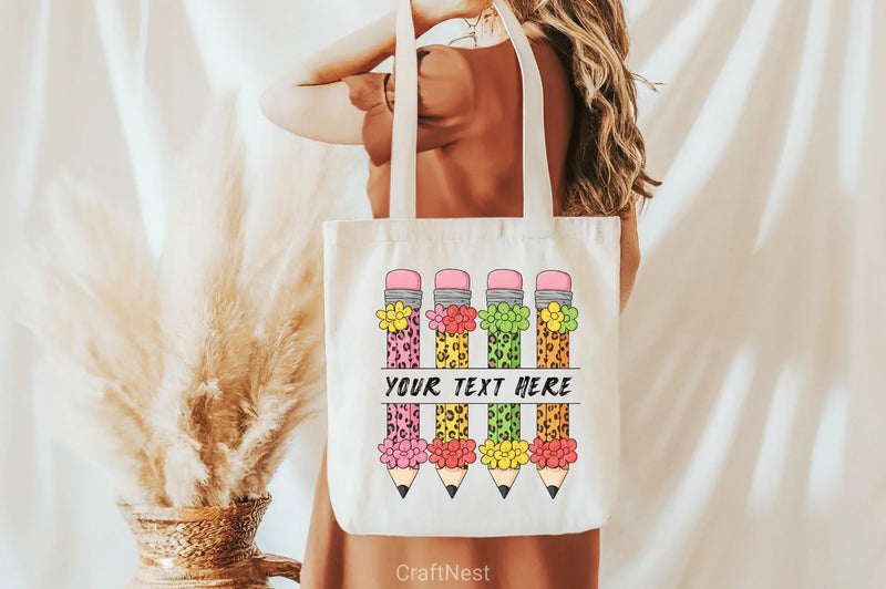 Pencil Monogram Clipart Bundle - CraftNest - Digital Crafting and Art