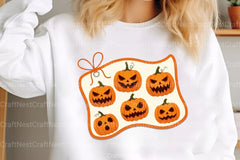 Coquette Fall Halloween Border Frame Clipart Bundle - CraftNest - Digital Crafting and Art