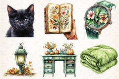 Autumn Clipart Bundle 12 - CraftNest - Digital Crafting and Art
