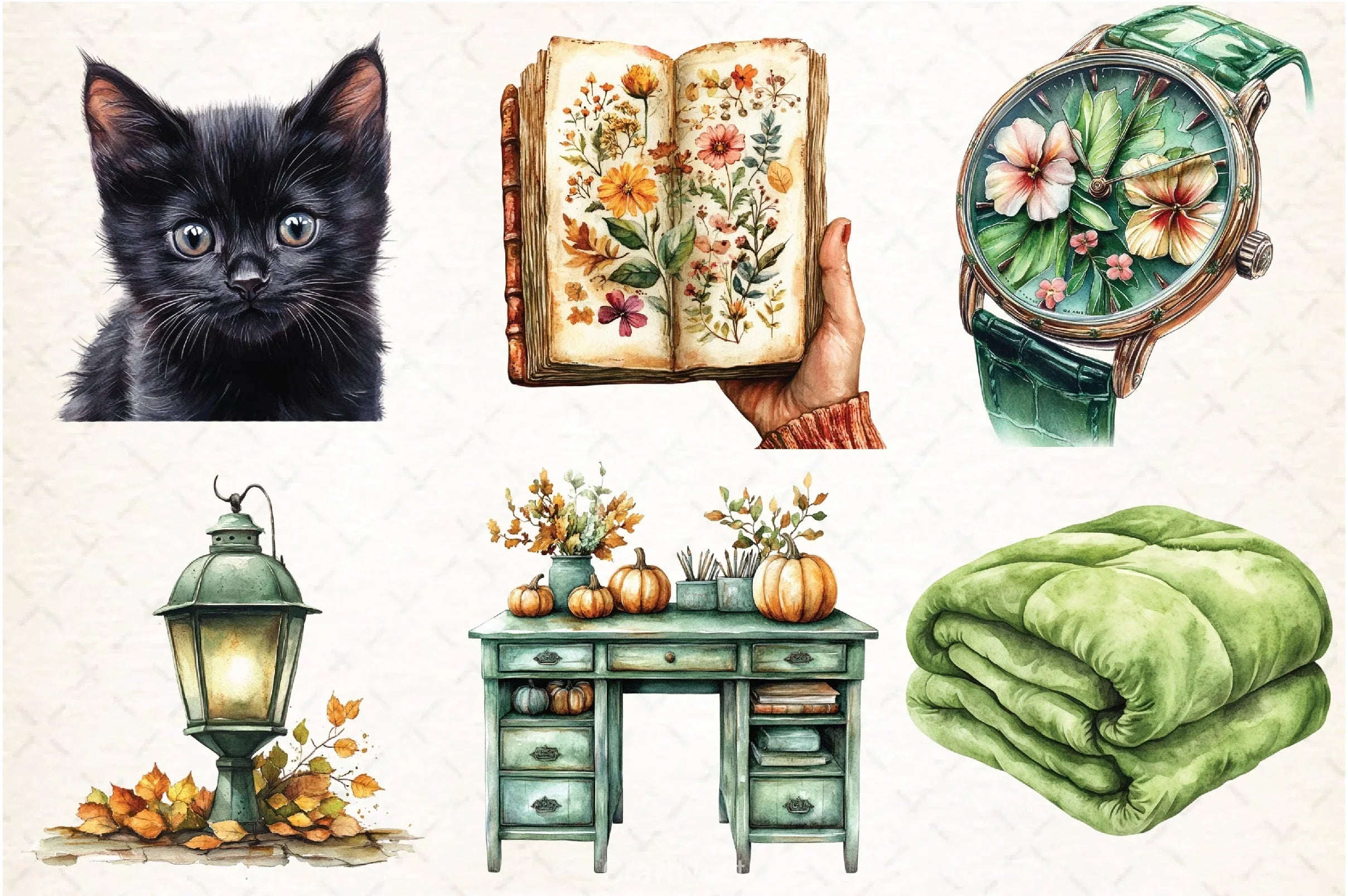 Autumn Clipart Bundle 12 - CraftNest - Digital Crafting and Art