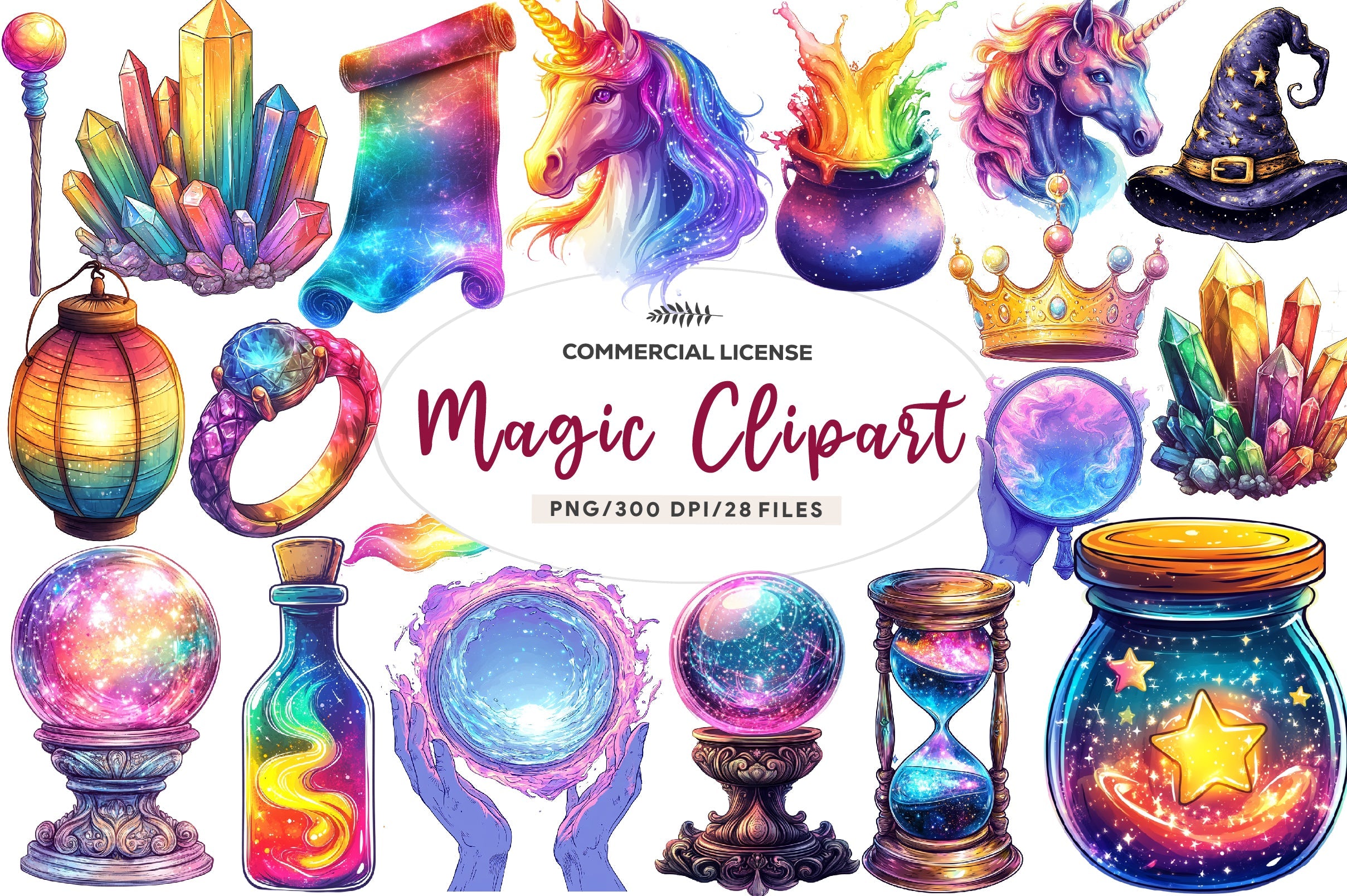 Magic Clipart Bundle