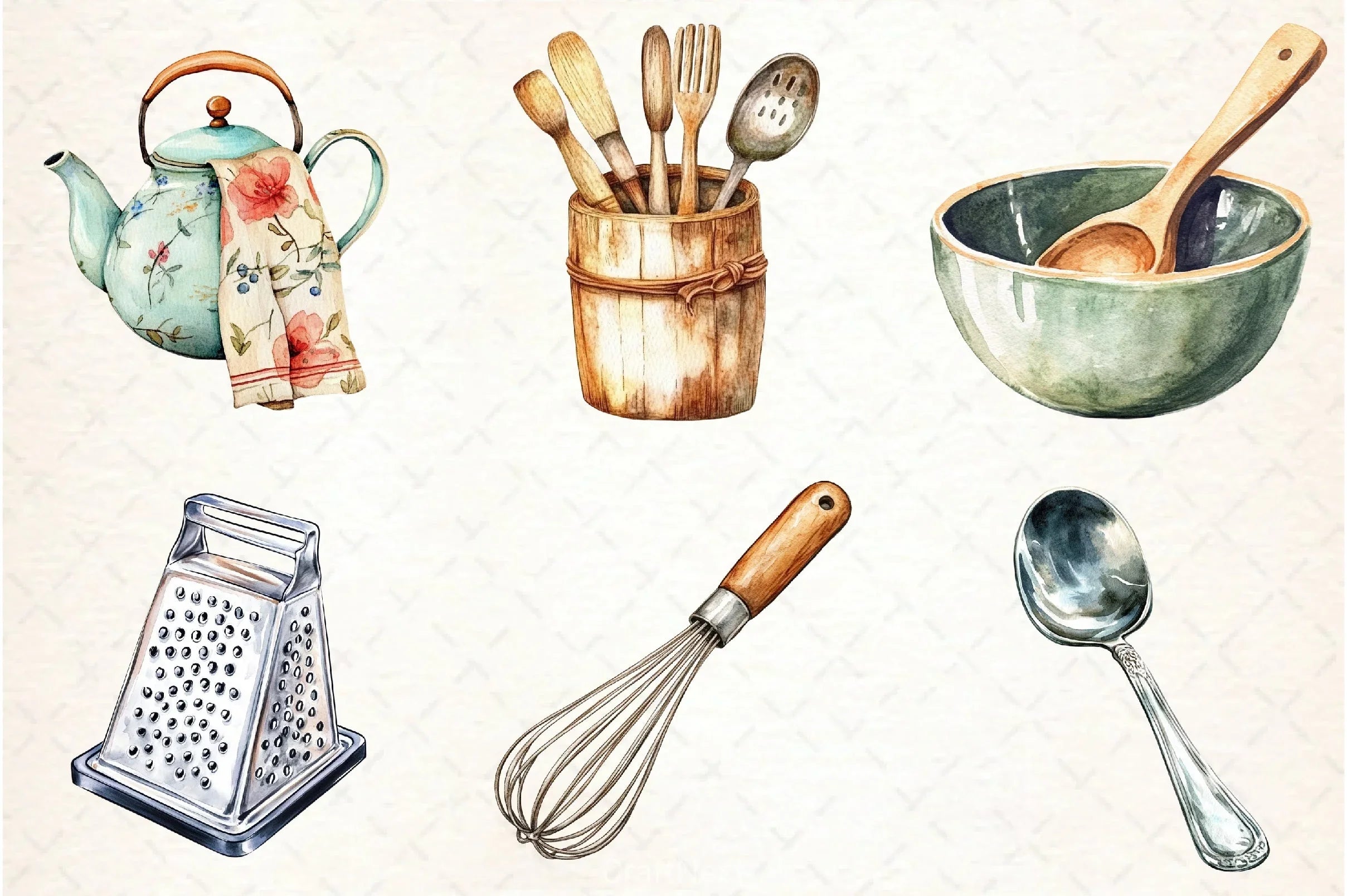Kitchen Utensils Clipart Bundle - CraftNest - Digital Crafting and Art