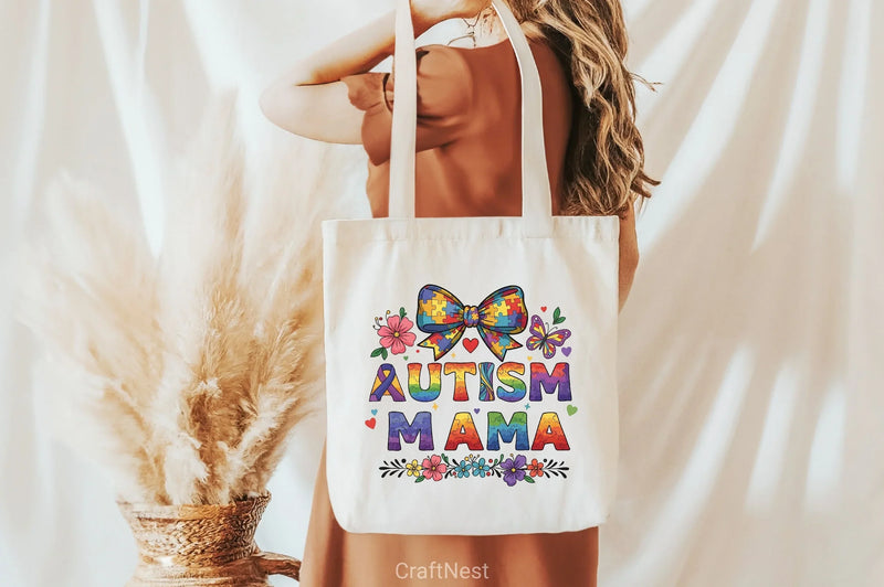 Autism Mama Shirt Clipart Bundle - CraftNest - Digital Crafting and Art