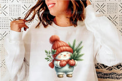 Gnome Christmas Cozy Clipart Bundle - CraftNest - Digital Crafting and Art