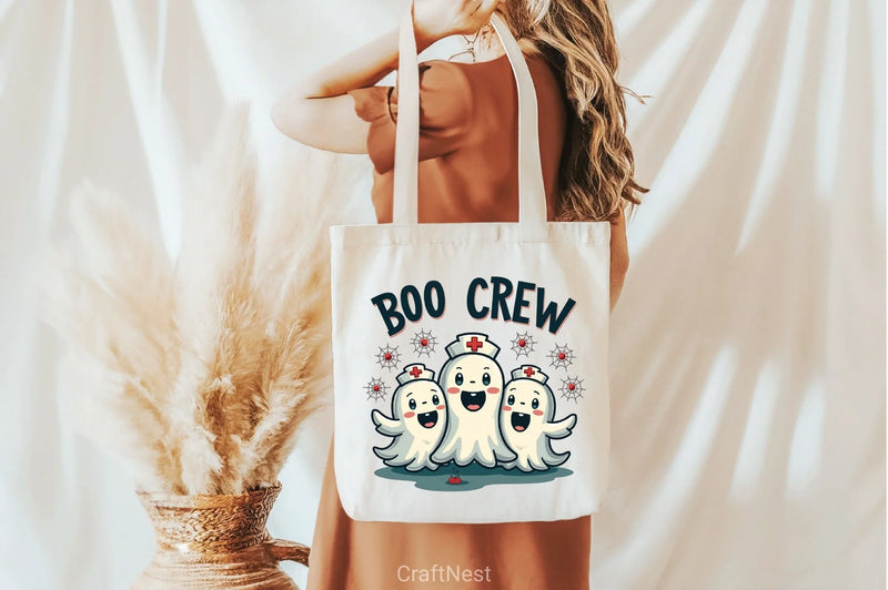 Boo Crew Clipart Bundle - CraftNest - Digital Crafting and Art