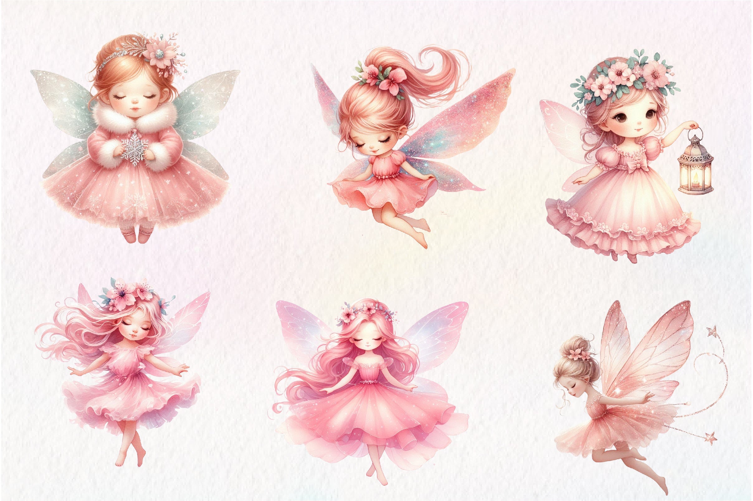 Fairy Garden Clipart Bundle 1