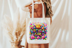 Birthday Girl Floral Clipart Bundle - CraftNest - Digital Crafting and Art