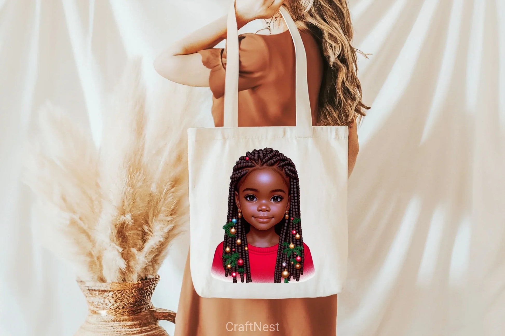 Christmas Black Girl Clipart Bundle 3 - CraftNest - Digital Crafting and Art