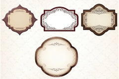 Vintage Label Clipart Bundle - CraftNest - Digital Crafting and Art