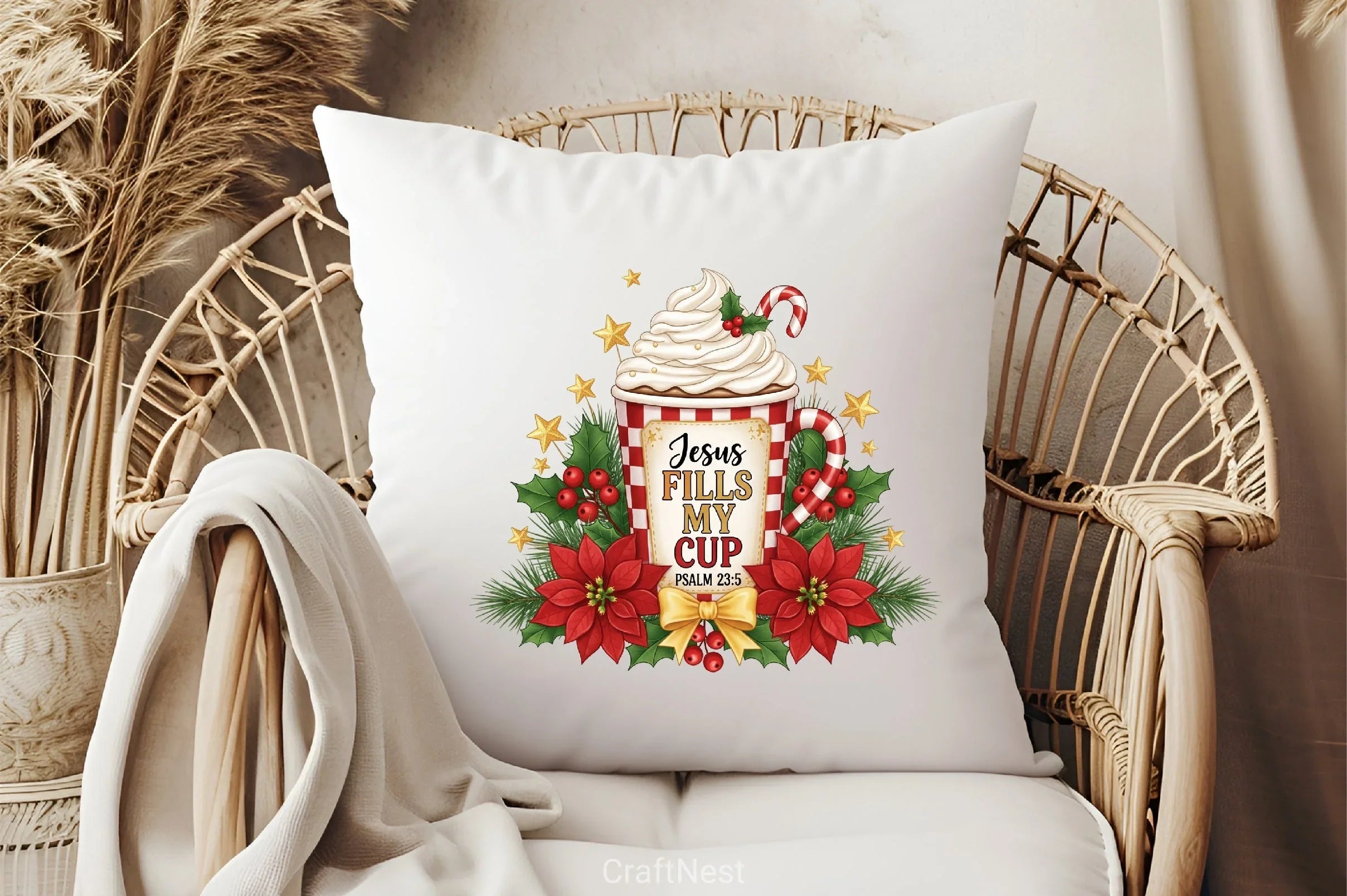 Jesus Fills My Cup Clipart Bundle - CraftNest - Digital Crafting and Art