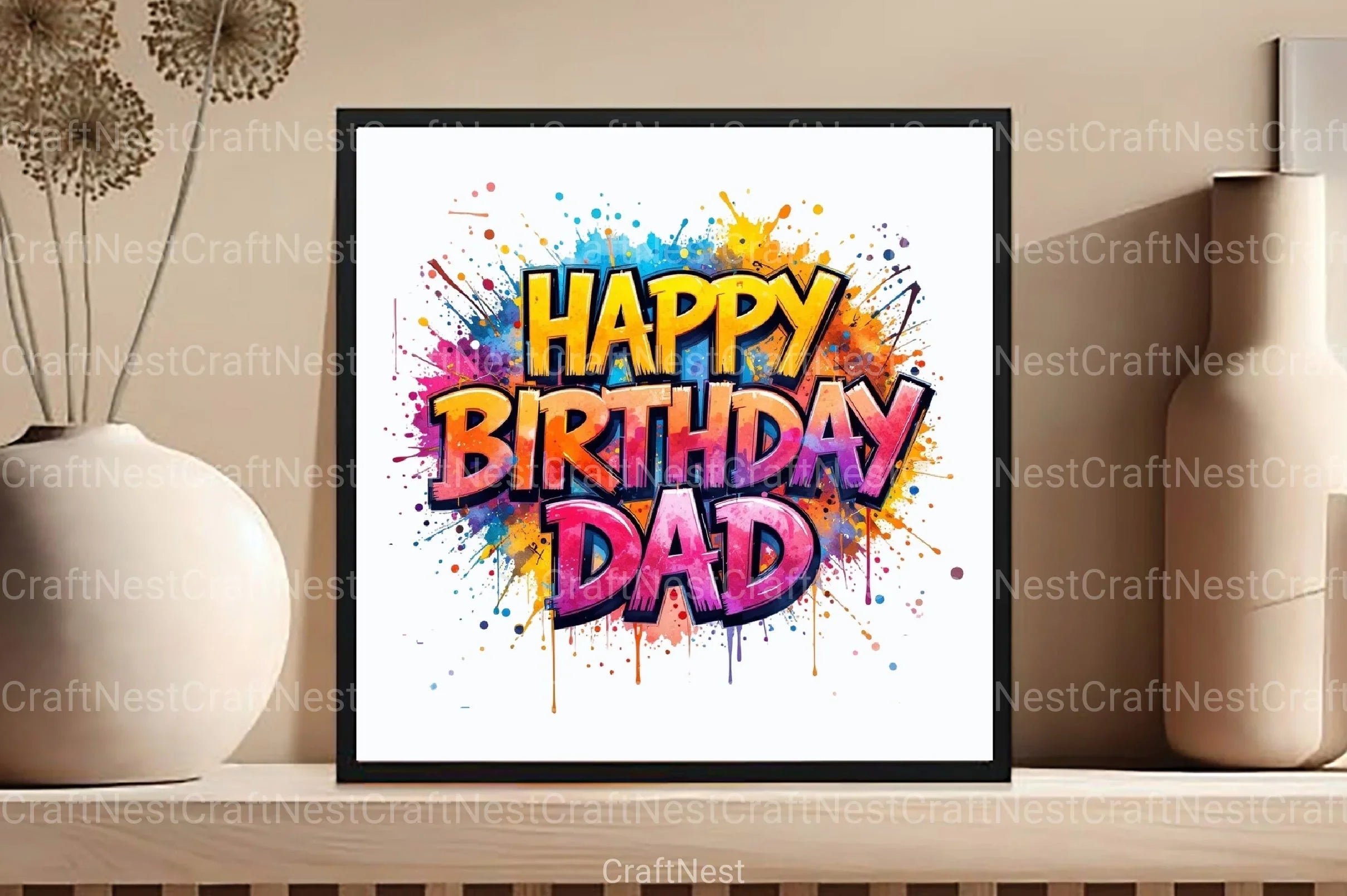 Happy Birthday Dad Clipart Bundle - CraftNest - Digital Crafting and Art