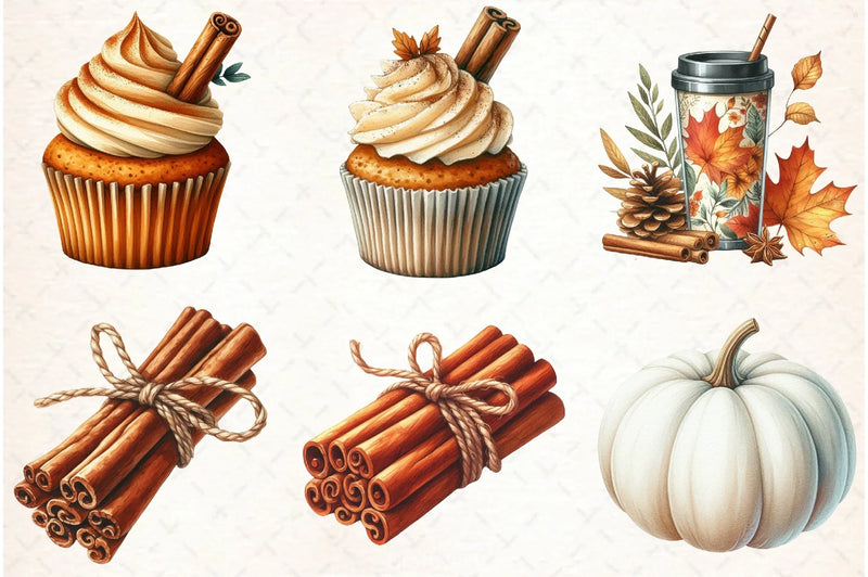 Autumn Clipart Bundle 10 - CraftNest - Digital Crafting and Art
