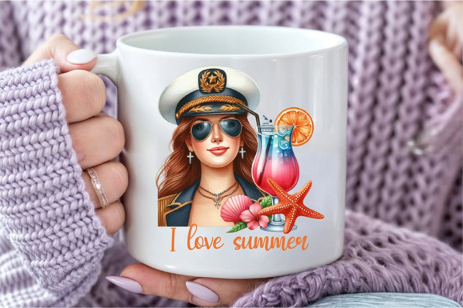 Matrose Sailor Marine Summer Girl Clipart Bundle - CraftNest - Digital Crafting and Art