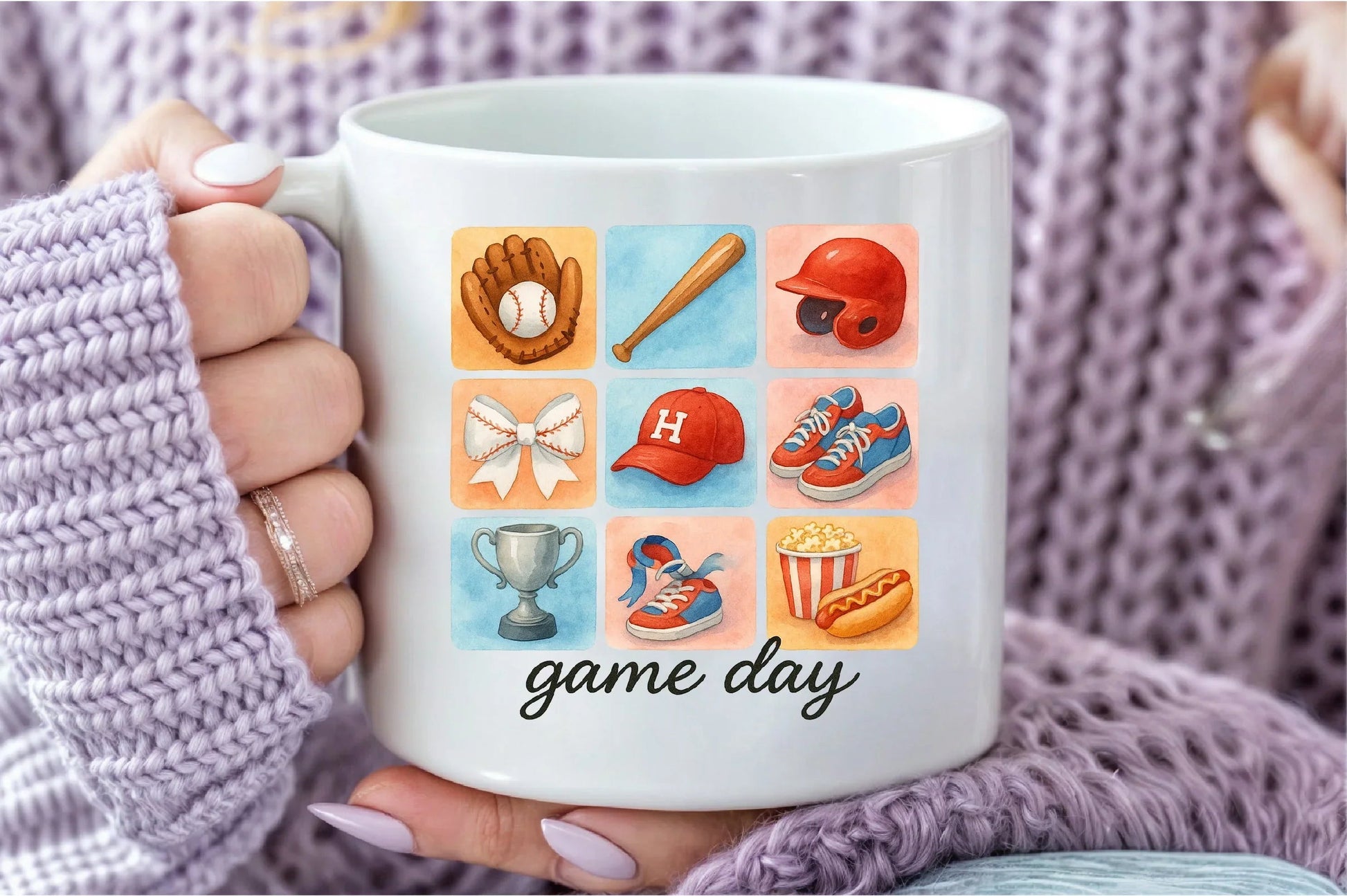 Brushstroke Baseball Game Day Clipart Bundle - CraftNest - Digital Crafting and Art