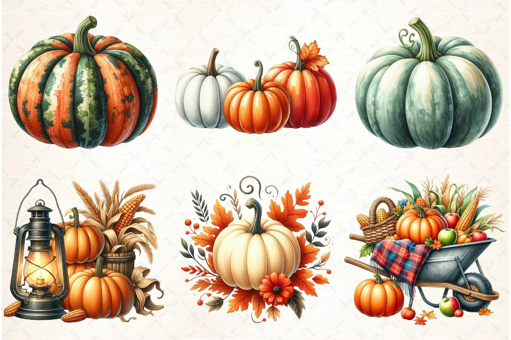 Fall Aesthetic Clipart Bundle - CraftNest - Digital Crafting and Art