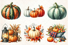 Fall Aesthetic Clipart Bundle - CraftNest - Digital Crafting and Art