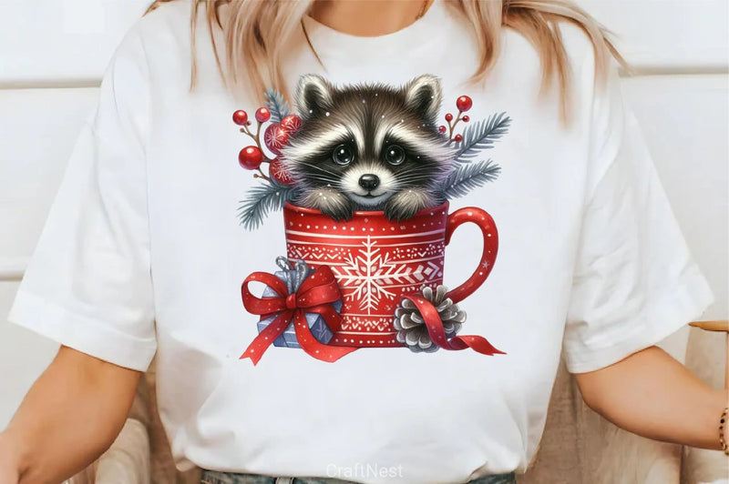 Christmas Mugs Clipart Bundle - CraftNest - Digital Crafting and Art