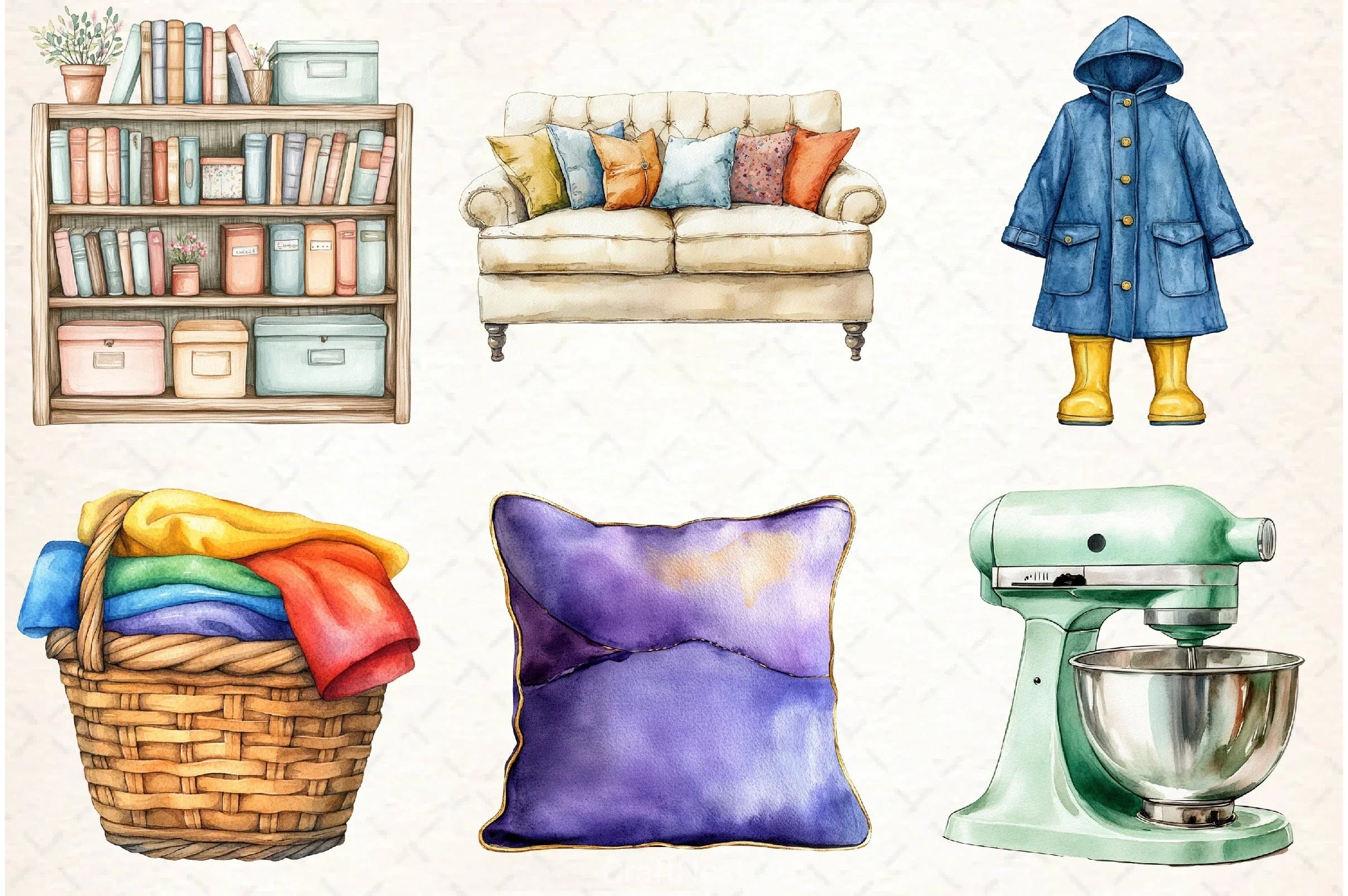 Cozy Home Decor Clipart Bundle - CraftNest - Digital Crafting and Art