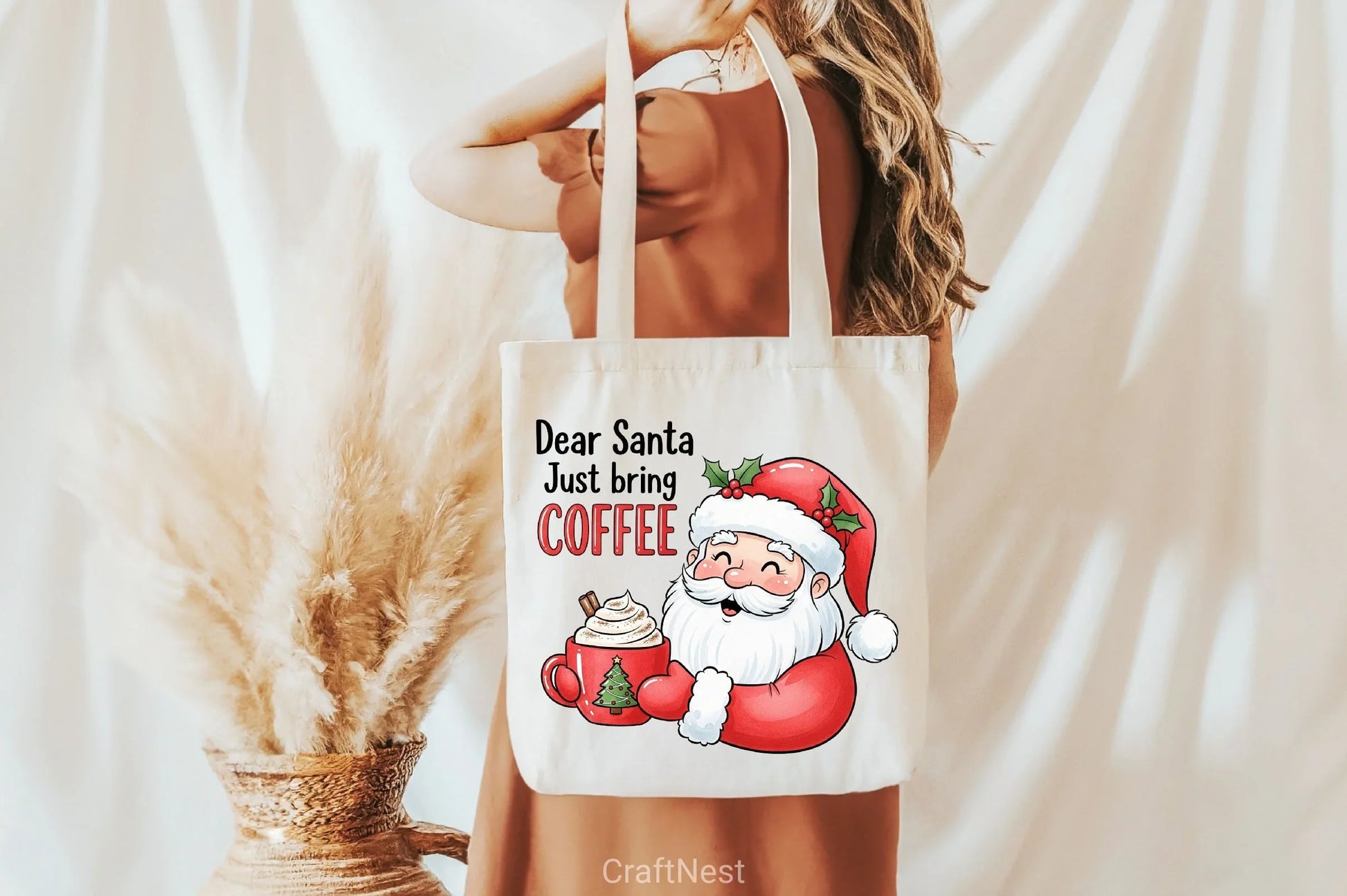 Dear Santa Coffee Clipart Bundle - CraftNest - Digital Crafting and Art