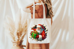 Christmas Santa Clipart Bundle 4 - CraftNest - Digital Crafting and Art