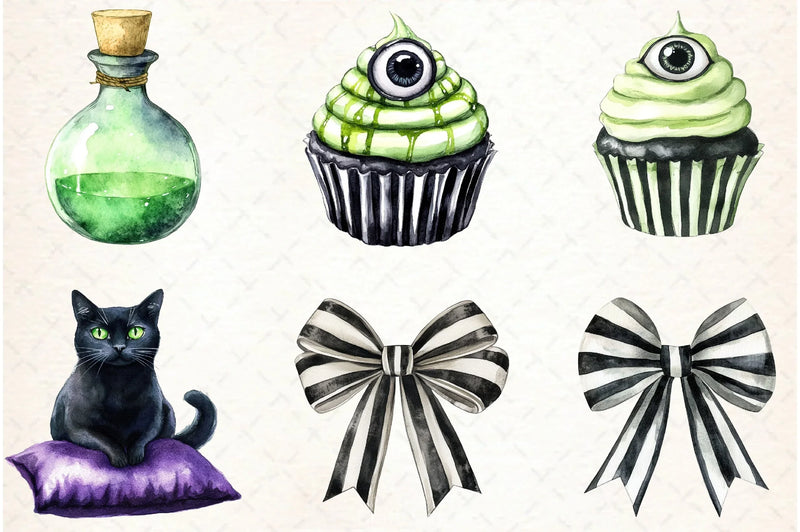 Halloween Horror Clipart Bundle - CraftNest - Digital Crafting and Art