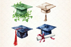 Graduation Cap Clipart Bundle 2 - CraftNest - Digital Crafting and Art