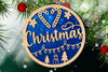 Christmas Ornament Cuttable Design Clipart Bundle 2