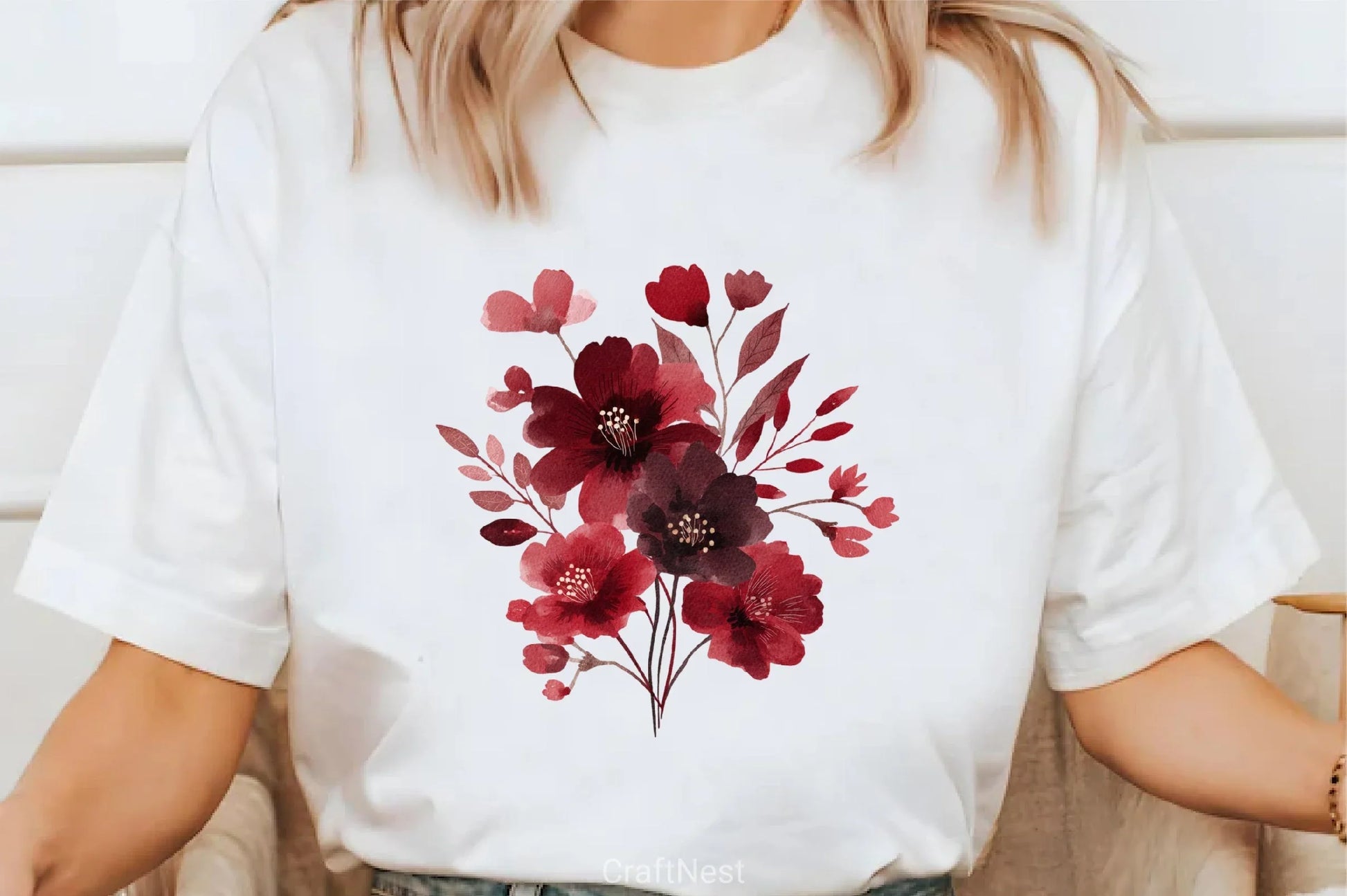 Burgundy Autumn Clipart Bundle 3 - CraftNest - Digital Crafting and Art