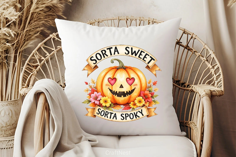 Sorta Sweet Spooky Clipart Bundle - CraftNest - Digital Crafting and Art