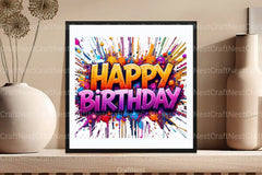 Happy Birthday Clipart Bundle 4 - CraftNest - Digital Crafting and Art