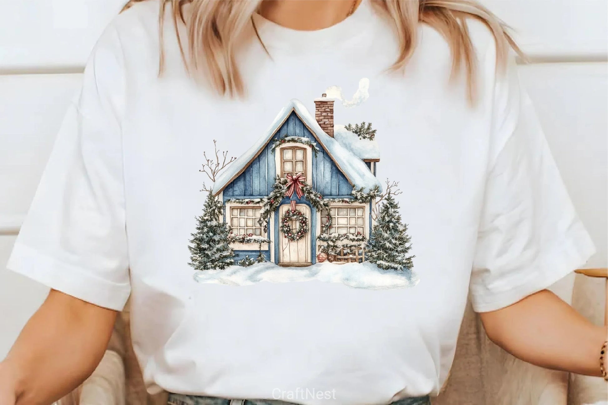 Blue Royalty Christmas Clipart Bundle - CraftNest - Digital Crafting and Art