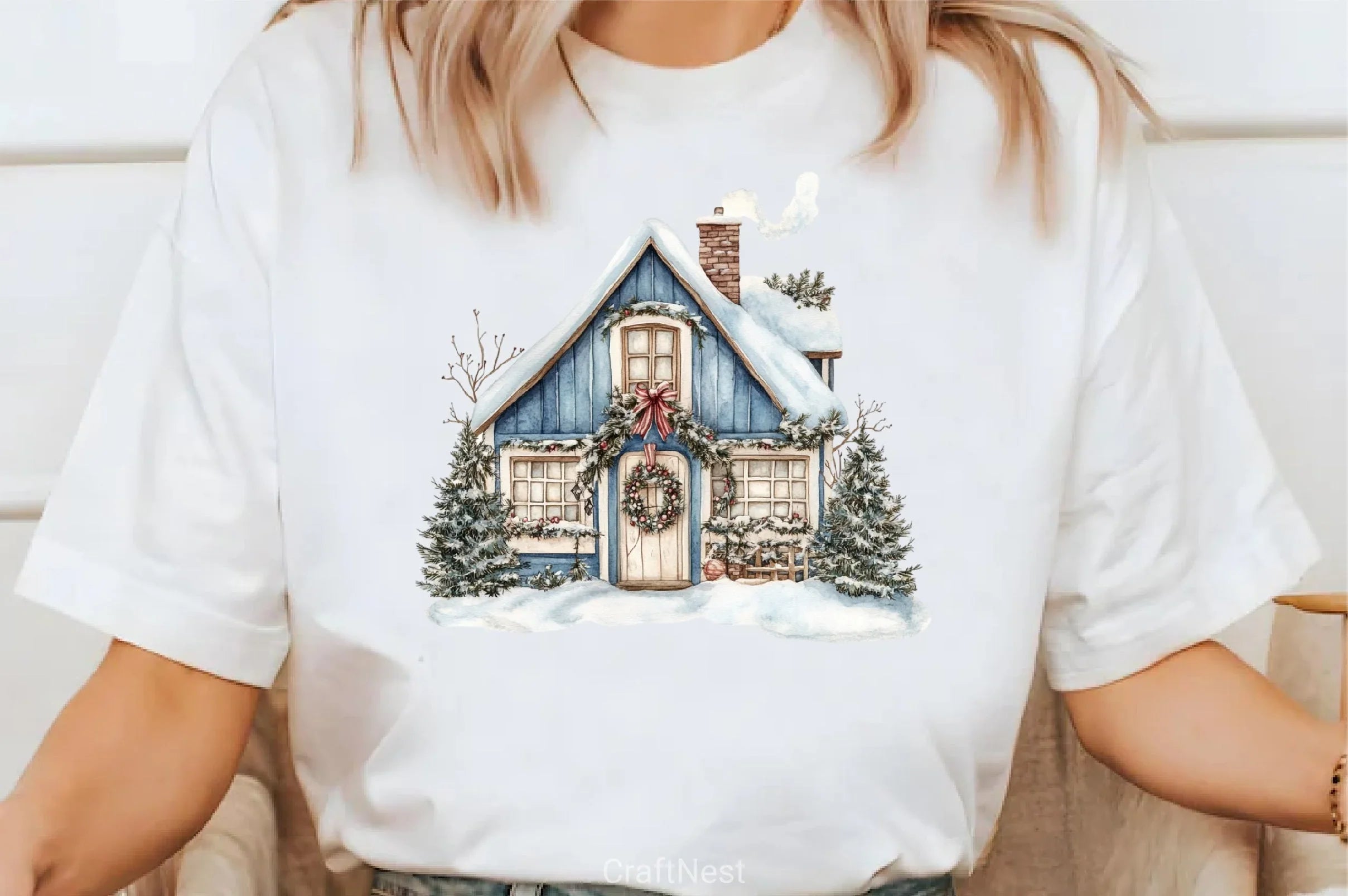 Blue Royalty Christmas Clipart Bundle - CraftNest - Digital Crafting and Art