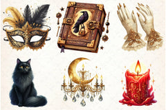 Gilded Reverie Clipart Bundle - CraftNest - Digital Crafting and Art
