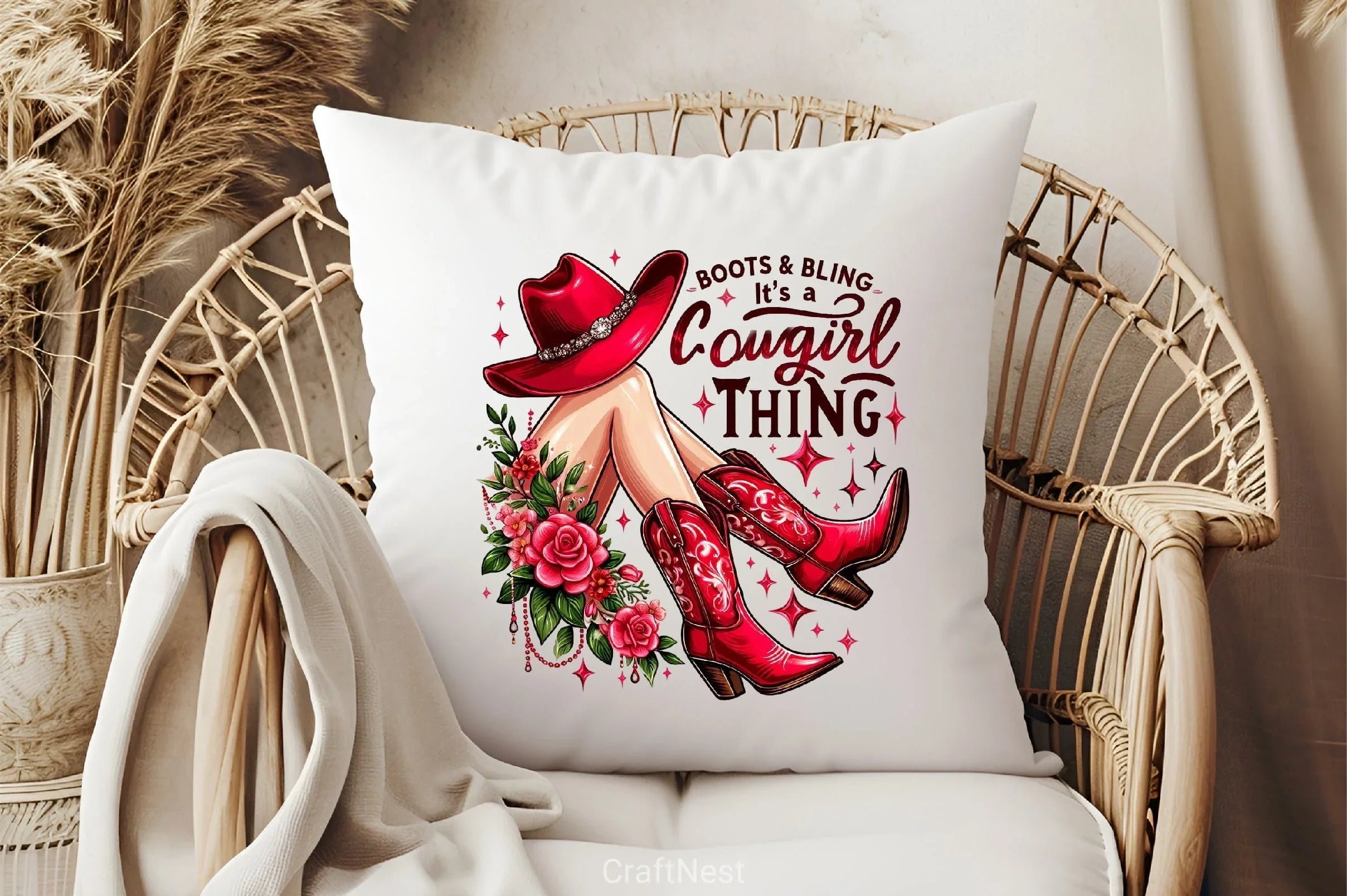 Cowgirl Boots & Bling Clipart Bundle - CraftNest - Digital Crafting and Art