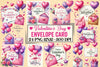 Valentine Envelope Card Clipart Bundle