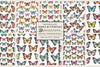Simple Butterflies Seamless Papers