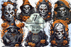 Skeleton Halloween Clipart