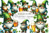 St Patrick'S Gnome Clipart Bundle