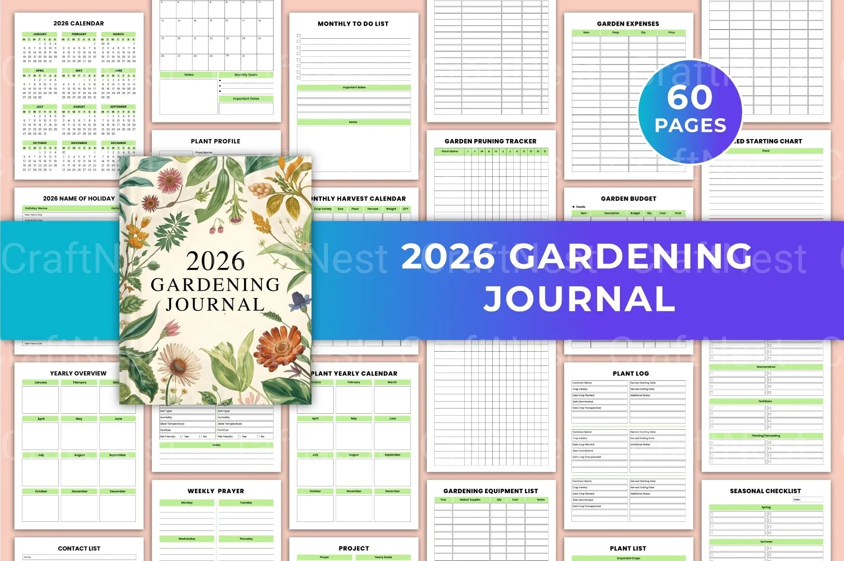Gardening KDP: Creative Designs for Your Publishing Needs - CraftNest - Digital Crafting and Art
