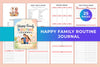 Happy Family Routine Journal
