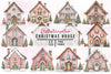 Christmas House Clipart Bundle 1