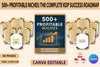 Profitable Niches: The Complete Planner