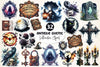 Antique Gothic Clipart Bundle 2