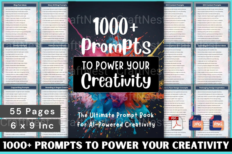 Prompts to Power Your Creativity - CraftNest - Digital Crafting and Art